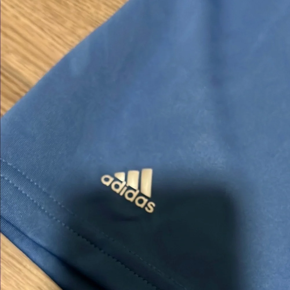 Adidas Blue Polo Shirt - Picture 5 of 5